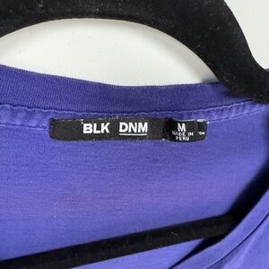 BLK DNM Blue Sleeveless Shirt – Men’s Medium